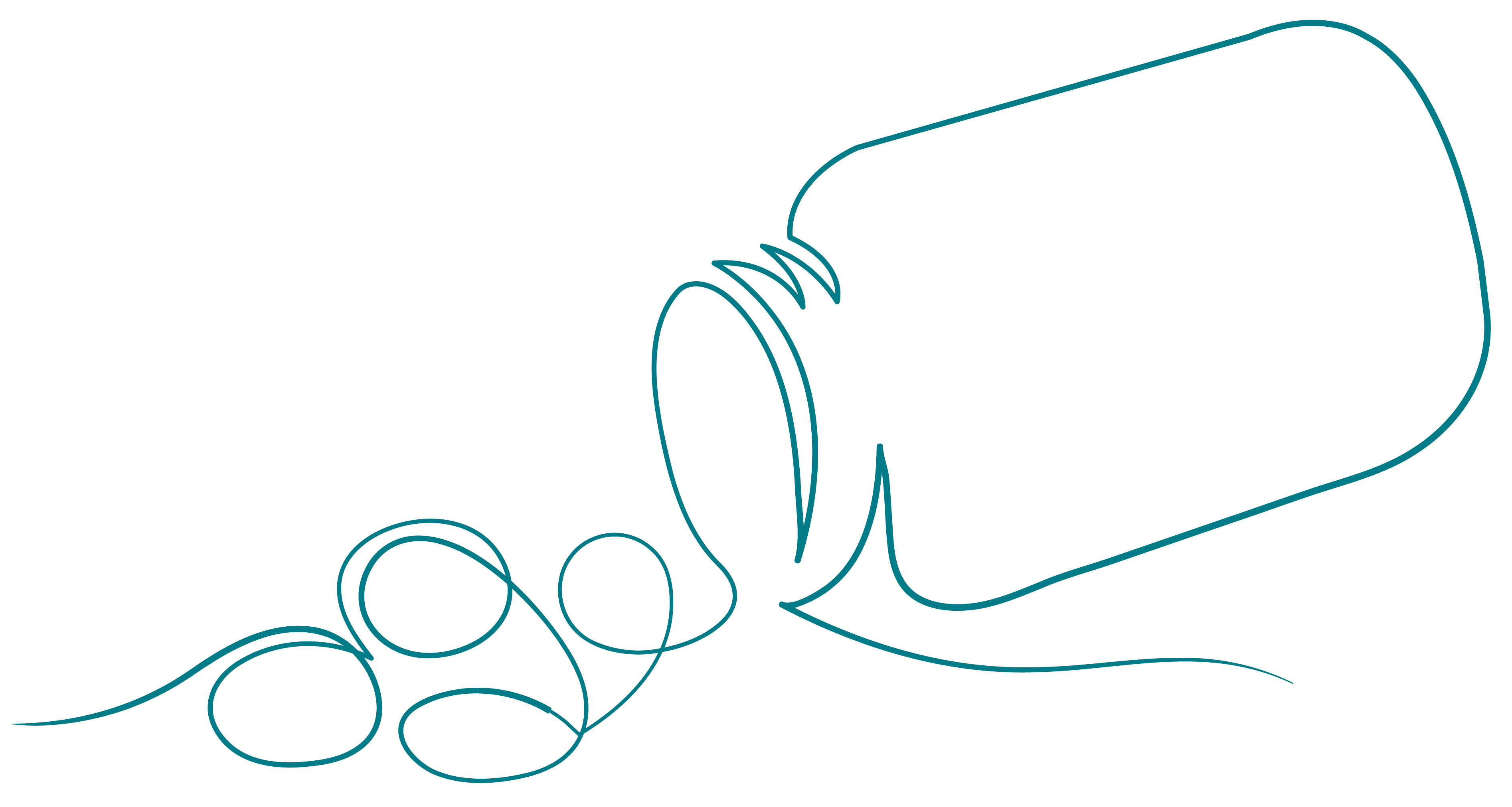 empty jar with coins spilling out line illustration